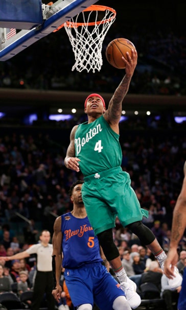 Celtics recover after late Knicks rally, win 119-114 (Dec 25, 2016)